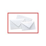 Umur Düğün Atkı Zarfı, Mektup Zarfı,Para Zarfı,Beyaz 1.Hamur Davetiye Zarfı 114X162mm (3 Paket) 300 Adet