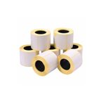 Umur Mcf Kağıt Termal Etiket 40 Mm*58 Mm Terazi Etiketi 500 Adet /1 Rulo