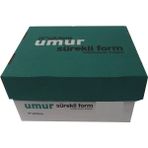 Umur Sürekli Form Kağıdı 11x24 cm 60 g 2000 Adet Beyaz Renkli Kullanıma Uygun