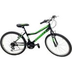 Umut 24 Jant Umut Klasik Spor 21 Vites Bisiklet - Siyah - Yeşil