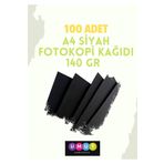 Umut A4 Siyah Fotokopi Kağıdı 140 Gr 100 Adet