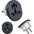 Umut Bilişim Uluslararası Priz Fiş Adaptör Çevirici 16A 250V Seyahat Fişi Dönüştürücü Adaptörü, 200'DEN Fazla Ülkede Abd,avustralya,uk,tayland,italya,fransa,ispanya,kanada,çin,arjantin,japonya,hong Kong,vb.