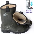 Umut Collection Pollyboot Power Rigger Çizme Çelik Burunlu 49 Numara - 1 Adet