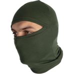 Umut Tekstil Unisex Termal Kar Maskesi,balaklava,askeri kar maskesi,kar maskesi - Standart - Koyu Yeşil