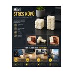 Umut's 1 adet Mini stres küpü cep boy - Renk değişebilir