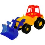 Ünak Kepçeli Plastik Traktör Dayanıklı Malzeme ile 13 cm Boy 27 cm Ebatlarında Eğlenceli Oyuncak