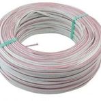 Ünal 2x0.75 mm Beyaz-Kırmızı Cu-Cu Kordon Kablo