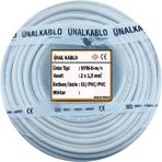 Ünal Kablo 2x1,5 Nym - Antigron Kablo - 100 METRE
