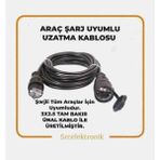 Ünal Kablo Elektrikli Araç Şarj Için 8 Metre Uzatma Kablosu 3x2.5 Tam Bakır Ünal Kablolu Seyyar
