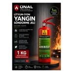 ünalgrup 1 Litre Bioversal Elektrikli Araçlar Ve Lityum-iyon Batarya (PİL, AKÜ) Yangın Söndürme Cihazı