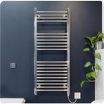 Unbezwingbar Elektrikli Havlupan Termostatlı 50X100 Krom Isıtıcı - Çok Renkli