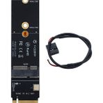 Unbrand Ngff M.2 +E Anahtar Slot To M.2m Anahtar Pcıe Pcı- Wifi Kartı Adapter Nvme Kablosuz Lan Kart Toplayıcı (Yurt Dışından)
