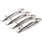 UNC Aksesuar Citroen Berlingo Kapı Kolu 2008-2016 Paslanmaz Krom (Peugeot Partner 1996-2008, Peugeot 207, Peugeot 407)