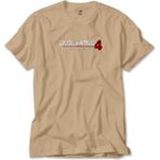 Uncharted 4 Logo Krem Tişört Liyada - 3XL