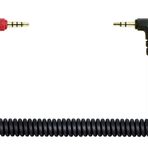 UNCLE LIGHT Yedek Bobinli SC7 Kablosu 3,5 mm TRRS - TRS Mikrofon Kablosu - RODE Video için Mikrofon/Ses/Yaka - Akıllı Telefon Kablosuna Mikro VideoMic Go BOYA 80 cm