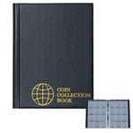 Uncle Paul Coin Flip Holder Albümler - 120 Çanta 2x2 İnç Bozuk Para Deposu Kitaplar Coin Cardboard Collection Tutucuları için CS43BK
