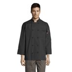 Uncommon Threads Üniseks Klasik Düğüm Pro Şef Montu, Emici Ağ Arka, Black, XXL