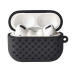 UnDePlus Apple Airpods Pro 1. Nesil Uyumlu Kılıf Nike Delikli Koruyucu Silikon Kapak Siyah