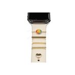 UnDePlus Apple Samsung Oppo Huawei Haylou Watch Kordon Aksesuarı Charm Seti Taşlı