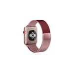 UnDePlus Apple Watch 38mm 40mm 41mm 1/2/3/4/5/6/se/se2/7/8/9 Milano Loop Metal Kordon No4