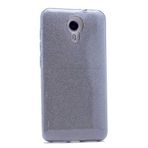 UnDePlus General Mobile 4G Android One Kılıf Simli Parlak Shining Kapak Mavi