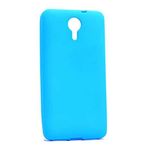 UnDePlus General Mobile 4G Android One Kılıf Soft Mat Premier Case Mavi