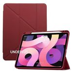 UnDePlus Huawei MatePad Pro 12.2inç MRDI-W09 PapaerMatte Miro-W09GK ile uyumlu Kılıf Kalem Bölmeli Mars Case 2024-2025 Mürdüm