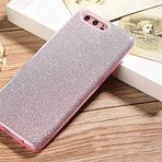 UnDePlus Huawei P10 Kılıf Simli Parlak Shining Kapak Rose Gold