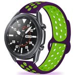 UnDePlus Huawei Watch 3 GT GT2 GT2e GT3 GT4 GT5 Pro 46mm SE Elite Kordon Nike Spor Kordon Mor-Yeşil