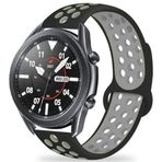 UnDePlus Huawei Watch 3 GT GT2 GT2e GT3 GT4 GT5 Pro 46mm SE Elite Kordon Nike Spor Kordon Siyah-Gri