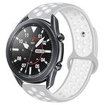 UnDePlus Huawei Watch 3/3 Pro Kordon Nike Spor Kordon Gümüş-Gri