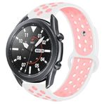UnDePlus Huawei Watch 3/3 Pro Kordon Nike Spor Kordon Pembe-Beyaz