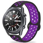 UnDePlus Huawei Watch 3/3 Pro Kordon Nike Spor Kordon Siyah-Mor