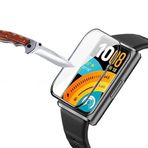 UnDePlus Huawei Watch Fit 3 ile uyumlu Full Ekran Nano Saat Koruyucu (Fit/Fit2 Uyumlu Değildir) Siyah