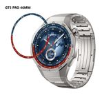 UnDePlus Huawei Watch GT 5 Pro 46mm Full Ekran Nano Saat Koruyucu (41mm/42mm Değildir) Kırmızı