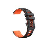 UnDePlus Huawei Watch GT 6/5/4/3/2 Pro 46mm Ultimate SE Elite Kordon Çift Renk Çizgili Band Çok Renkli