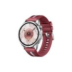 UnDePlus Huawei Watch GT 6/5/4/3/2 Pro 46mm Ultimate SE Elite Kordon Lansman Kumaş Dikişli Silikon 102 Bordo