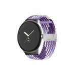 UnDePlus Huawei Watch GT 6/5/4/3/2 Pro 46mm Ultimate SE Elite Kordon Metal Klipsli Flexi Örgü Beyaz