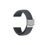 UnDePlus Huawei Watch GT 6/5/4/3/2 Pro 46mm Ultimate SE Elite Kordon Metal Klipsli Flexi Örgü Koyu Gri