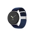 UnDePlus Huawei Watch GT 6/5/4/3/2 Pro 46mm Ultimate SE Elite Kordon Metal Klipsli Flexi Örgü Lacivert