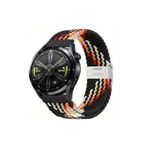 UnDePlus Huawei Watch GT 6/5/4/3/2 Pro 46mm Ultimate SE Elite Kordon Metal Klipsli Flexi Örgü Siyah-Turuncu