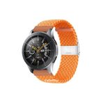 UnDePlus Huawei Watch GT 6/5/4/3/2 Pro 46mm Ultimate SE Elite Kordon Metal Klipsli Flexi Örgü Turuncu