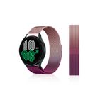 UnDePlus Huawei Watch GT 6/5/4/3/2 Pro 46mm Ultimate SE Elite Kordon Milano Loop Kordon Mor-Pembe