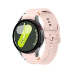 UnDePlus Huawei Watch GT GT2 GT3 GT4 42mm/Honor Magic 2 20mm Kordon Dekoratif Örgü Çizgili Spor Silikon Kayış