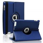 UnDePlus iPad Mini 1 2 3 ile uyumlu Kılıf 360 Dönebilen Standlı Case A1432 A1454 A1455 A1489 A1490 A1491 A1599 A1600