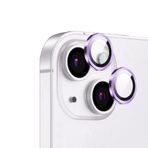 UnDePlus iPhone 14 Plus ile uyumlu Kolay Takılabilen Premium Safir Kamera Lens Koruyucu CL-12 Mor
