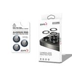UnDePlus iPhone 17 Pro Max ile uyumlu Premium Safir Parmak İzi Bırakmayan Anti-Reflective Kamera Lens Koruyucu CL-12 Lacivert