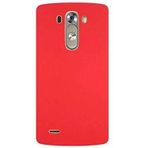 UnDePlus LG G3 Kılıf Soft Mat Premier Case Kırmızı