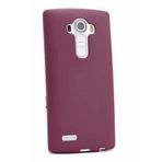 UnDePlus LG G4 Kılıf Soft Mat Premier Case Mürdüm