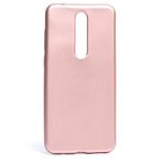 UnDePlus Nokia 5.1 Plus Kılıf Soft Mat Premier Case Rose Gold